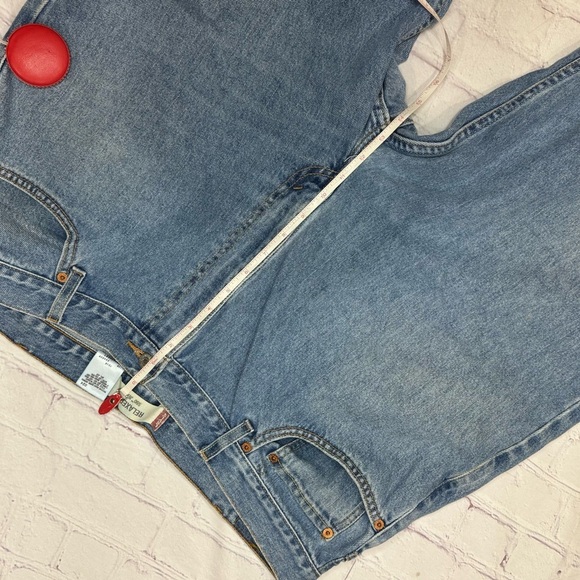 LEVI’S 550 Relaxed Fit Classic Blue Men's Jeans 42x30 - Picture 5 of 13